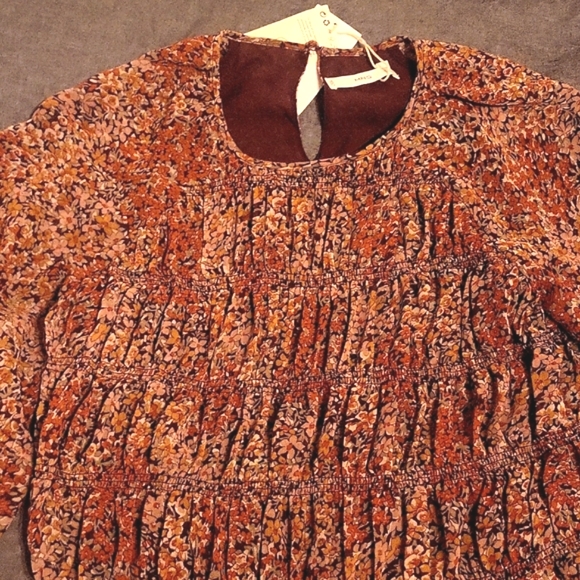 NWT Mango Chiffon Maxi Dress - Picture 6 of 6